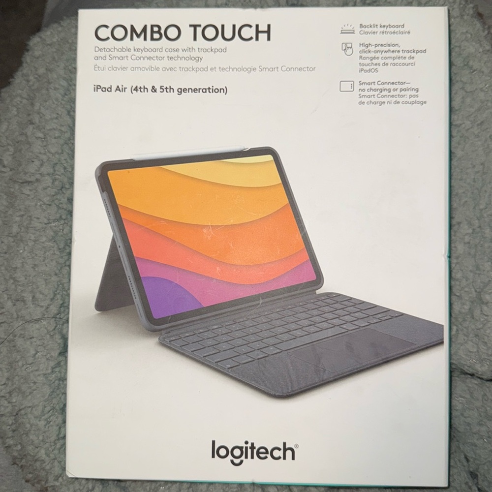 Combo touch Logitech (4th and 5th generation iPad Air
